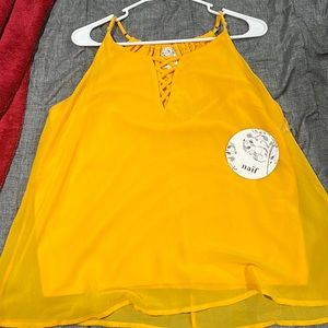 Yellow Cami top